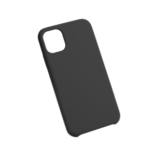 Soft-Touch Case mit Innenfutter für iPhone 11 Serie • Schwarz