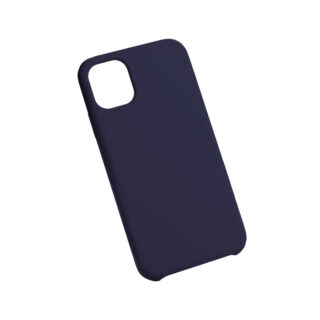 Soft-Touch Case mit Innenfutter für iPhone 11 Serie • Dunkelblau