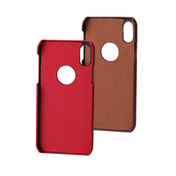 Echtledercase Braun für iPhone XS / X – Bild 4