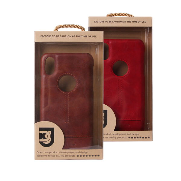 Echtledercase Braun für iPhone XS / X – Bild 2