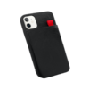 Kunstledercase Schwarz mit Kartensteckplätzen für iPhone 11 Serie