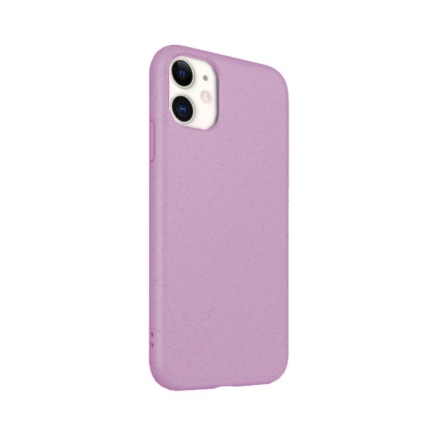 NATURE Case aus natürlichem Weizenstroh Rosa für iPhone 11 Serie