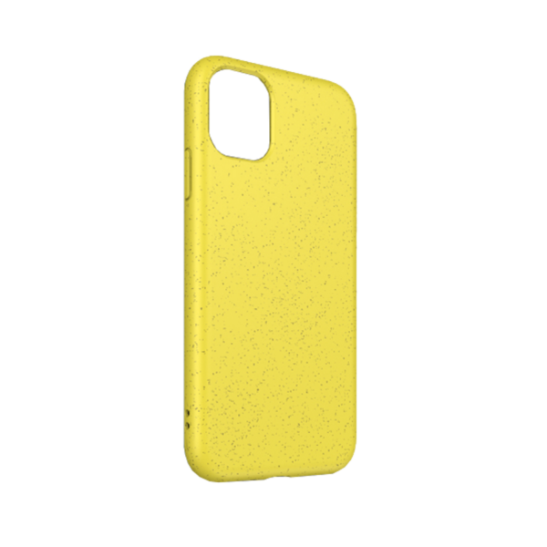 NATURE Case aus natürlichem Weizenstroh Gelb für iPhone 11 Serie – Bild 2