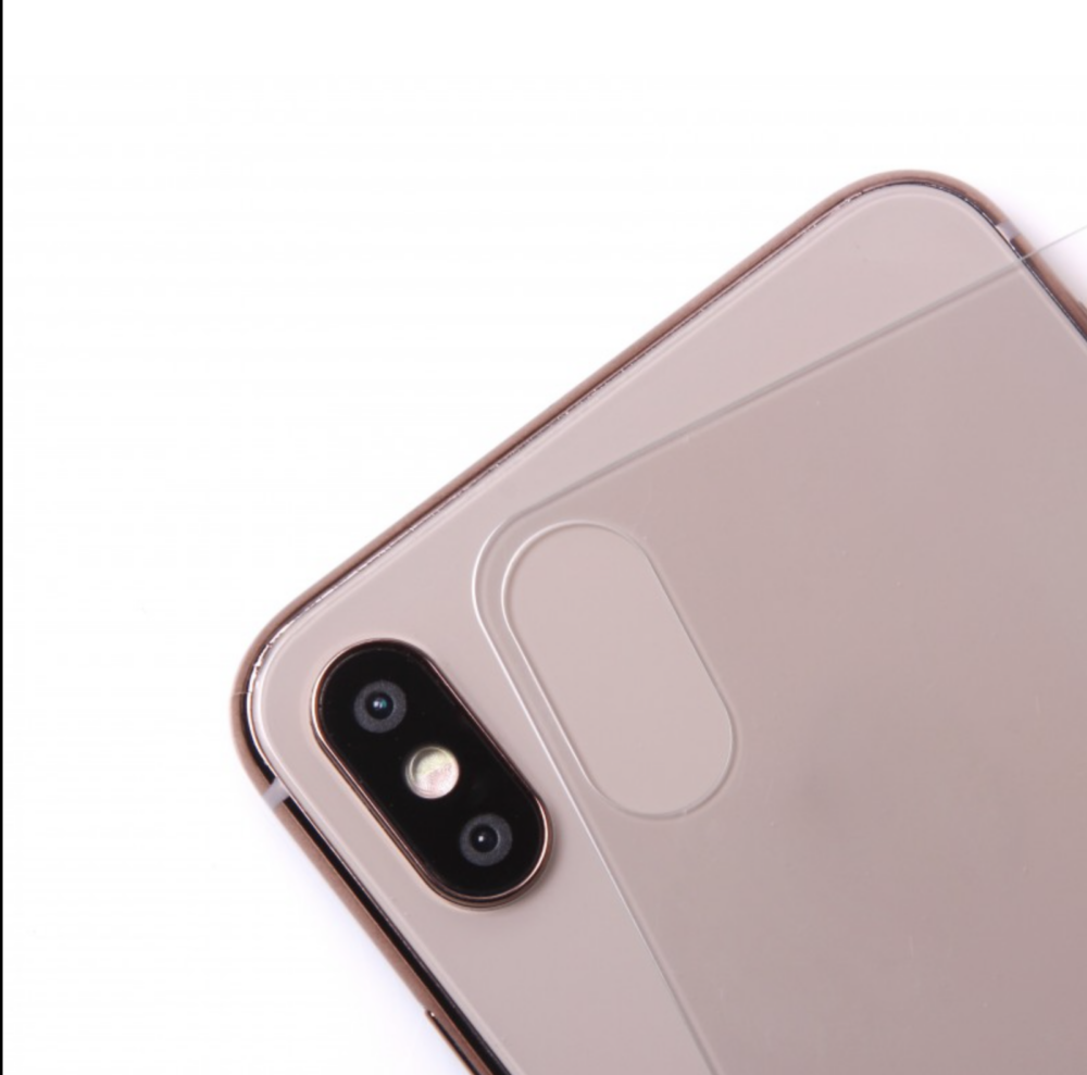 iPhone X Rückseitenschutz aus gehärtetem Glas – Bild 3