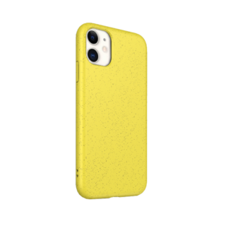 NATURE Case aus natürlichem Weizenstroh Gelb für iPhone 11 Serie