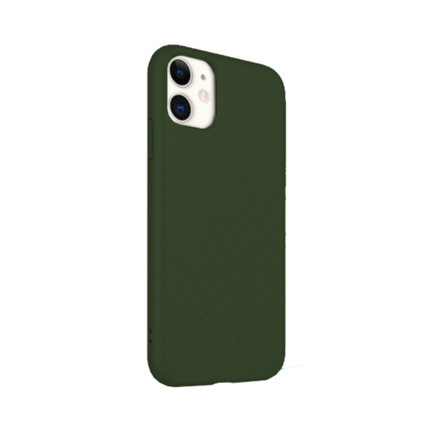 NATURE Case aus natürlichem Weizenstroh Grün  für iPhone 11 Serie