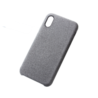 Stoffcase Grau für iPhone XS / X