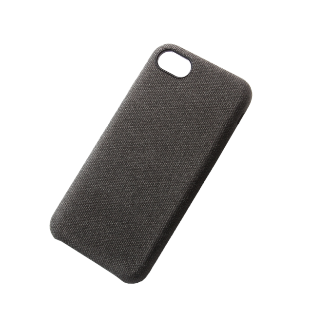 Stoffcase Schwarz für iPhone SE / 8 / 7