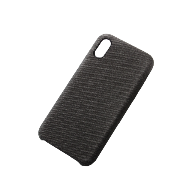 Stoffcase Schwarz für iPhone XS / X