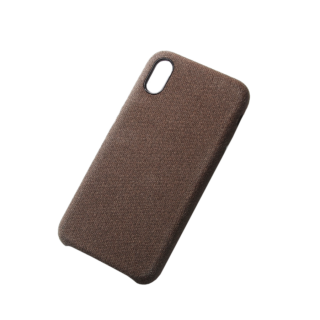 Stoffcase Braun für iPhone XS / X