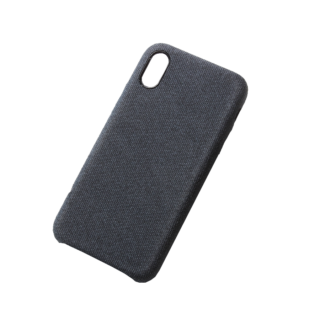 Stoffcase Dunkelblau für iPhone XS / X