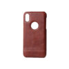 Echtledercase Braun für iPhone XS / X
