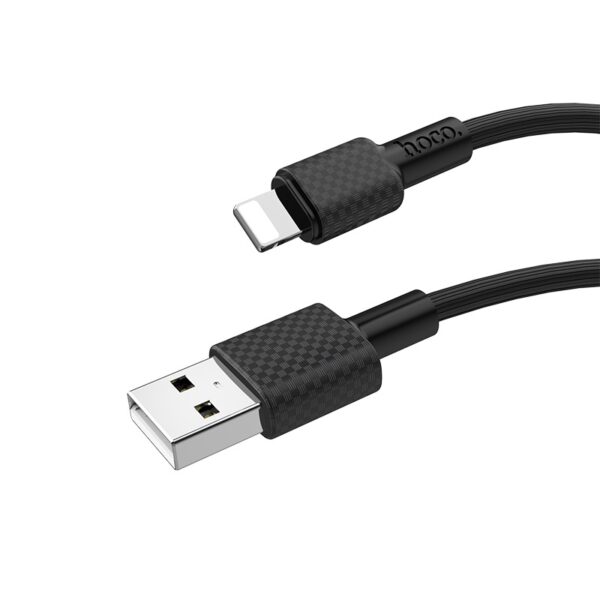 HOCO X29 Carbon Fibre Texture Lightning auf USB Kabel 1m – Bild 4