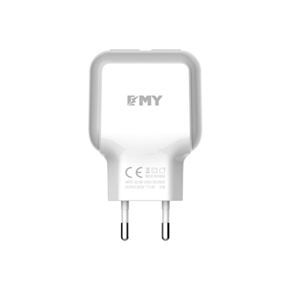 EMY My-220 2 Port USB Netzteil inkl. Lightningkabel – Bild 3