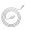 HOCO UPL12 Metallgummi LED Lightning auf USB Kabel 1,2m
