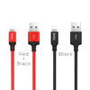 HOCO X14 Nylon Lightning auf USB Kabel 1m