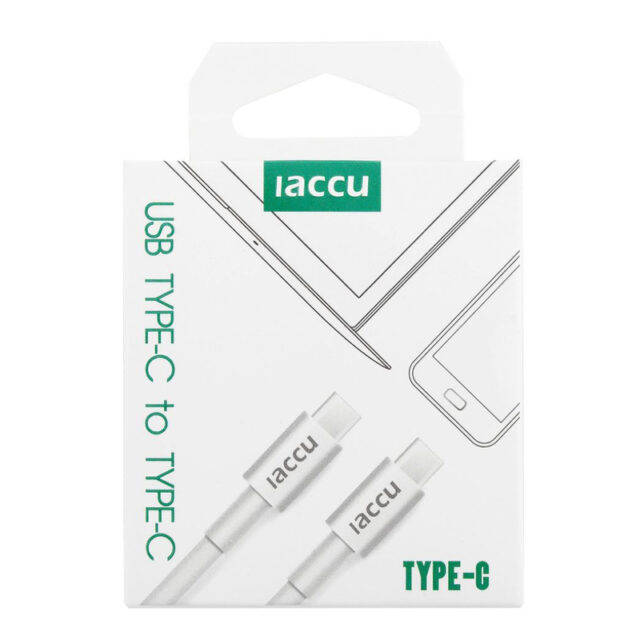 LACCU Type-C zu TYPE-C Kabel 1 Meter