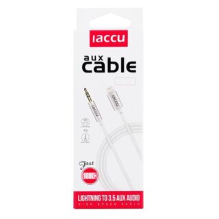 LACCU 3,5MM AUX zu Lightning Kabel