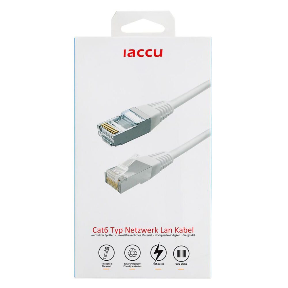 CAT-6 Netzwerk Patchkabel 3 Meter