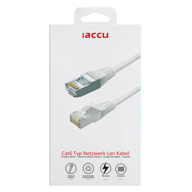 CAT-6 Netzwerk Patchkabel 3 Meter