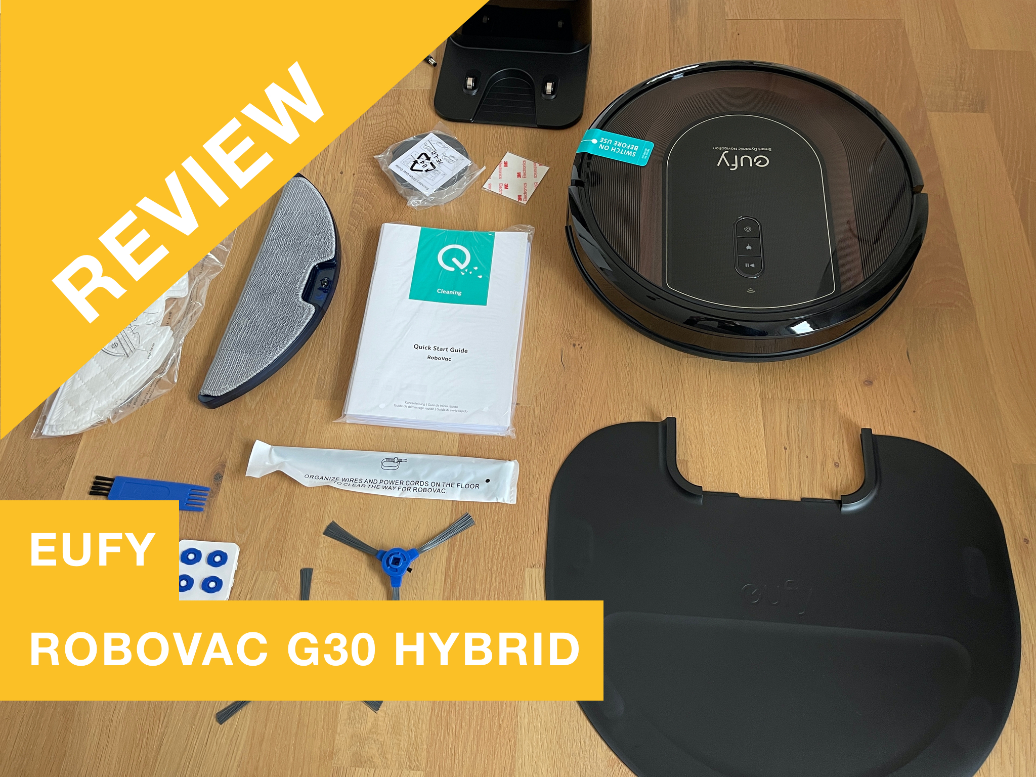 Testbericht: Eufy RoboVac G30 Hybrid Saugroboter mit Wischfunktion