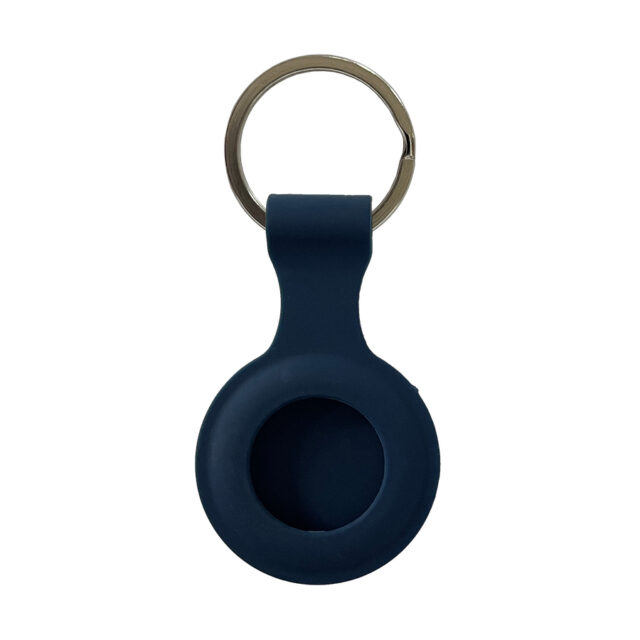 AirTag Anhänger aus Silikon (Mitternachtsblau)