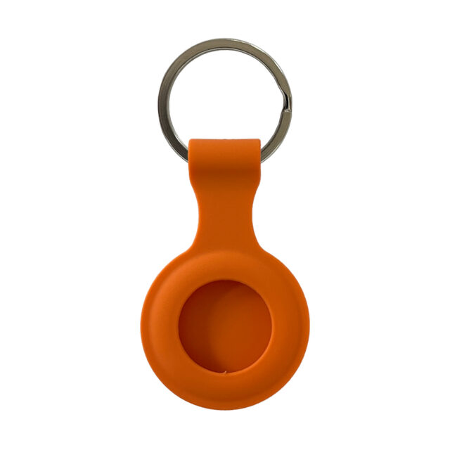 AirTag Anhänger aus Silikon (Orange)