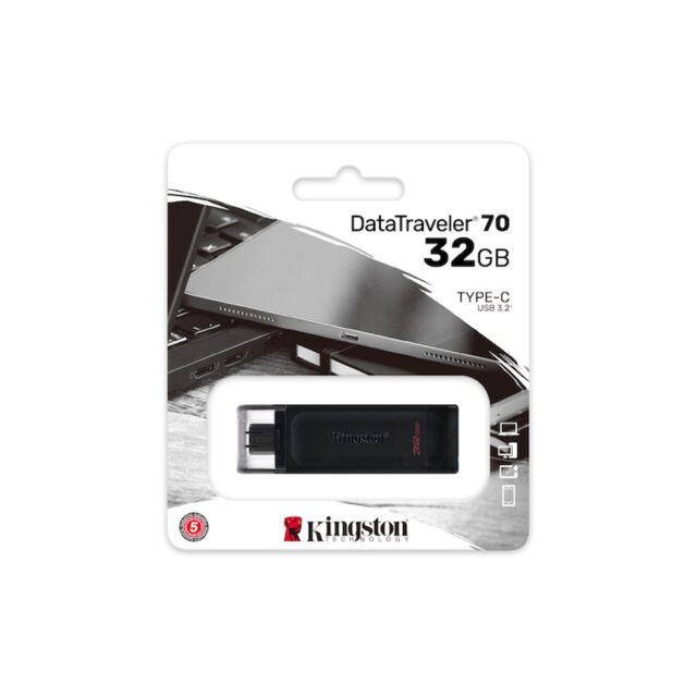 Kingston DataTraveler 70 (32GB) Type-C / USB-C 3.2 Stick