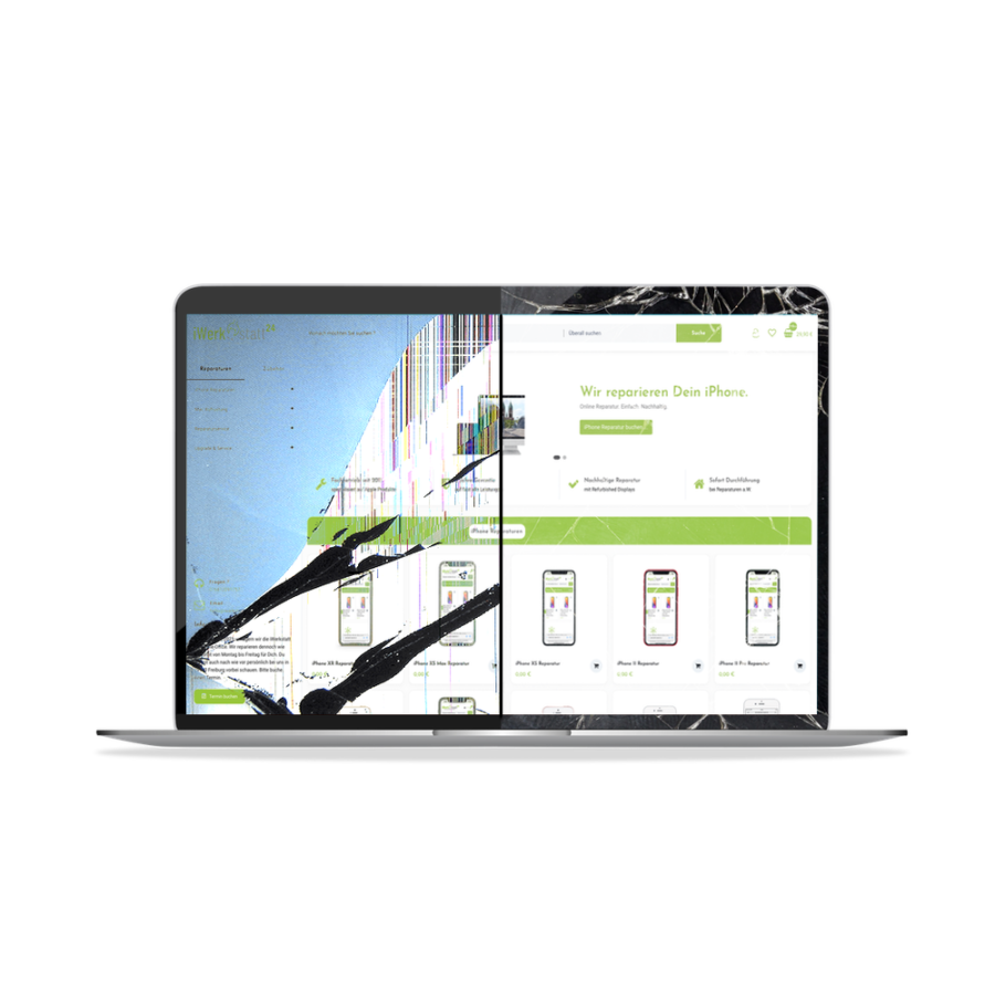 MacBook Air 13" Display Reparatur in 48h I iWerkstatt