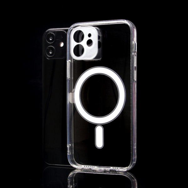 Magnet Polycarbonat & Silikon Case für iPhone 12 Serie – Bild 4