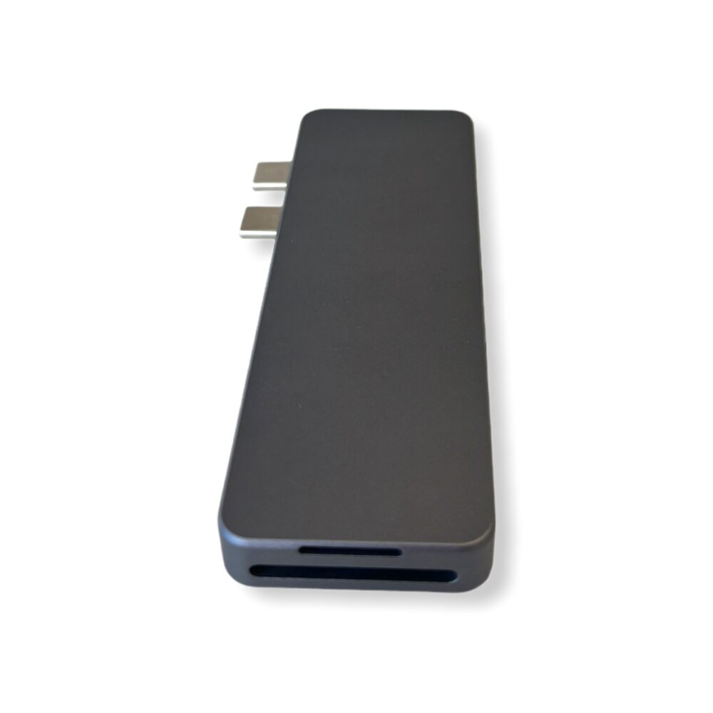 USB Type-C Hub (100W PD, USB 3.0, 4K HDMI, SD, MICRO-SD, TF) inkl. Tasche – Bild 2