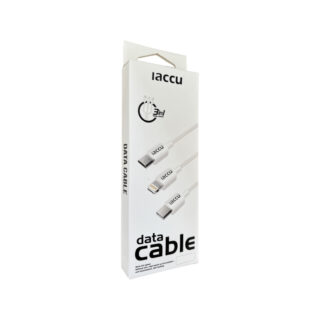 LACCU 3-in-1 Kabel (Lightning, Micro-USB, USB-C)