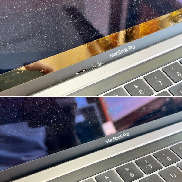 MacBook Pro Leiste unter Display Reparatur – Bild 2