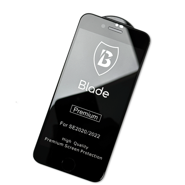 3D Premium Displayschutz für iPhone SE aus echtem gehärtetem Glas – Bild 4