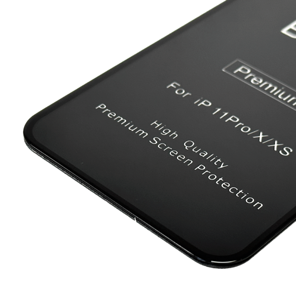 3D Premium Displayschutz für iPhone X aus echtem gehärtetem Glas – Bild 3