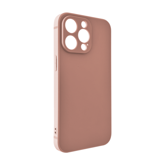 Matte TPU Silikon Hülle (Flamingo) mit Anti-Fingerprint für iPhone 15 Serie