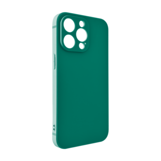 Matte TPU Silikon Hülle (Türkis) mit Anti-Fingerprint für iPhone 15 Serie