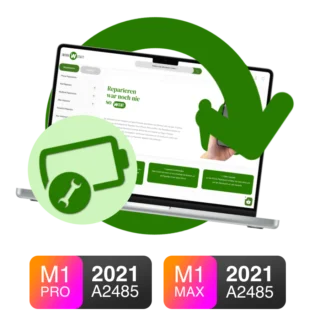MacBook Pro M1 Pro 2021 & M1 Max 2021 Akku Wechsel