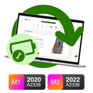 MacBook Pro M1 2020 & M2 2022 Akku Wechsel