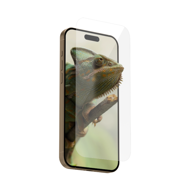 Premium Verbund-Echtglas Displayschutz "Chameleon" für iPhone 16 Pro Max (inkl. anbringen)
