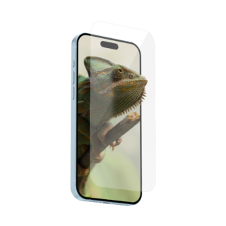 Premium Verbund-Echtglas Displayschutz "Chameleon" für iPhone 15 (inkl. anbringen)