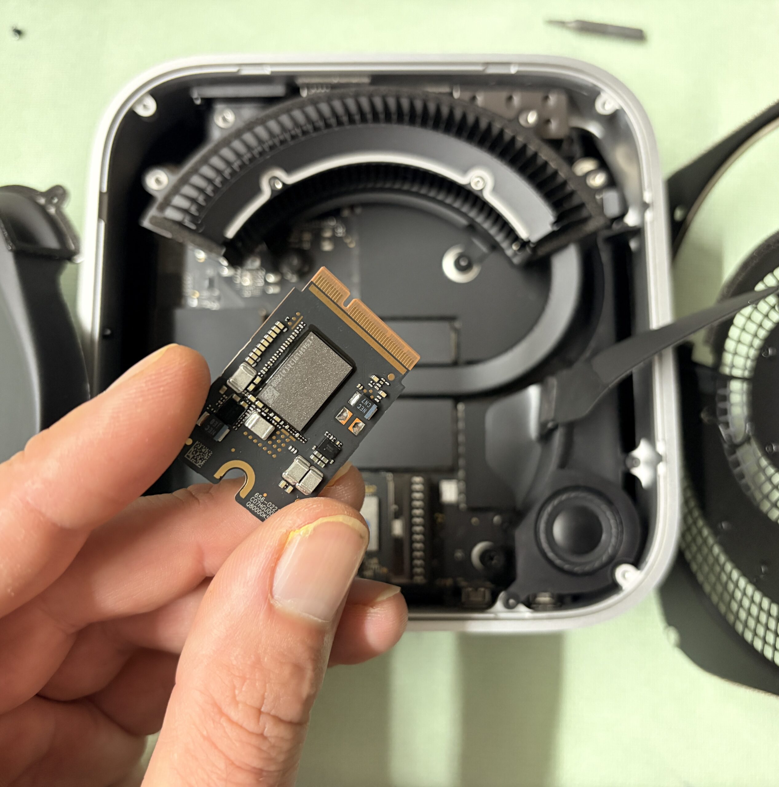 Mac mini M4 SSD nachrüsten