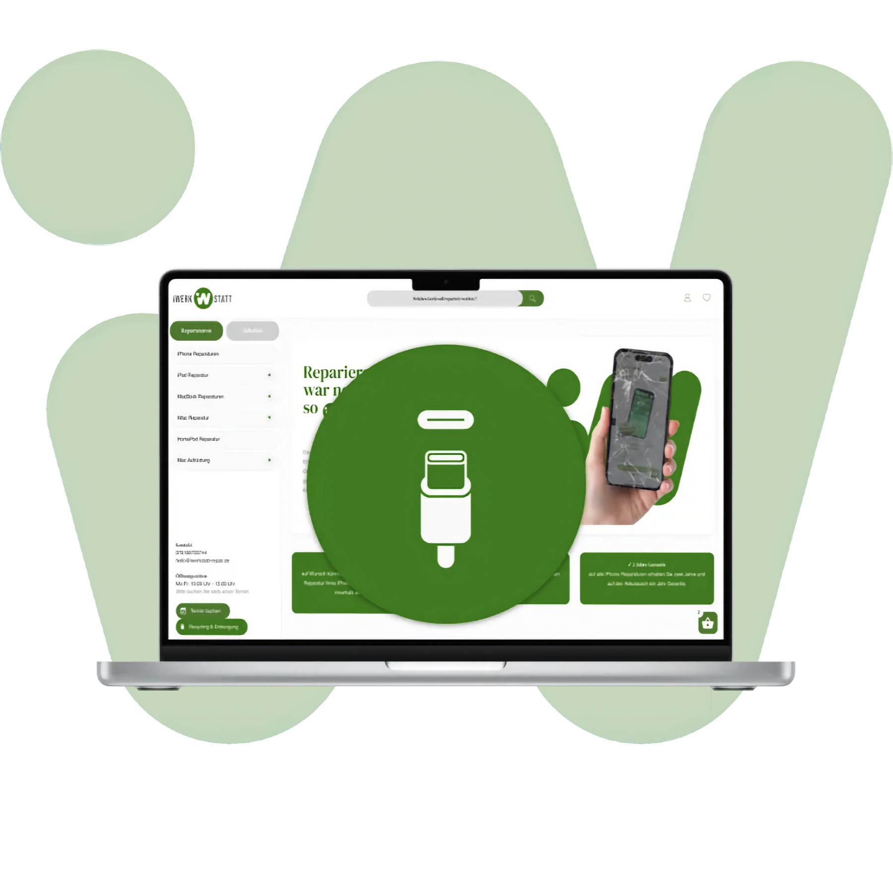 MacBook Pro 16 Zoll USB-C & Thunderbolt Anschluss Reparatur für alle Modelle
