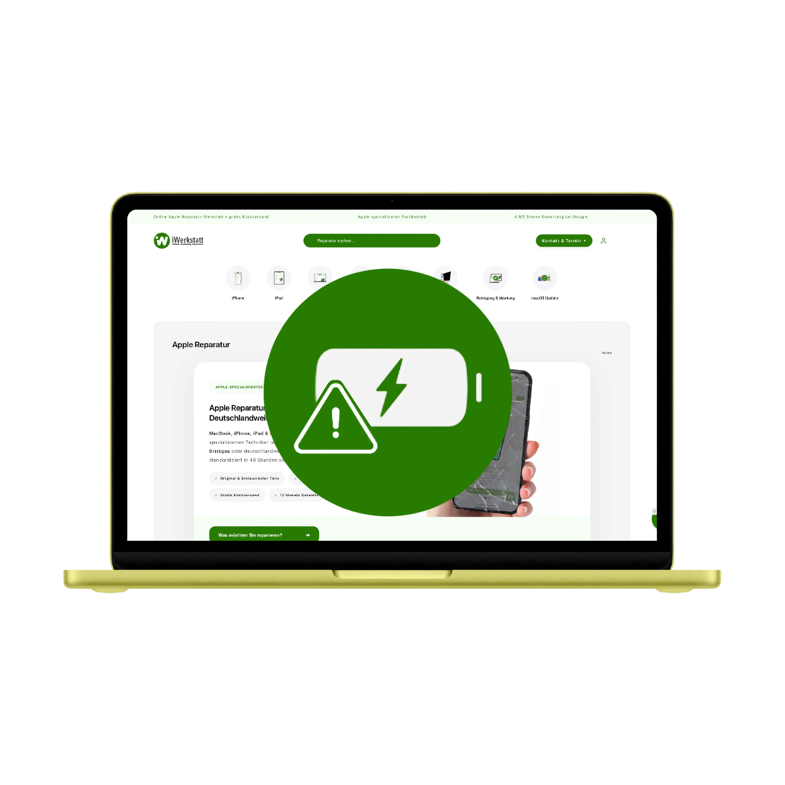 MacBook Neo Akku Wechsel in Freiburg & deutschlweit Online