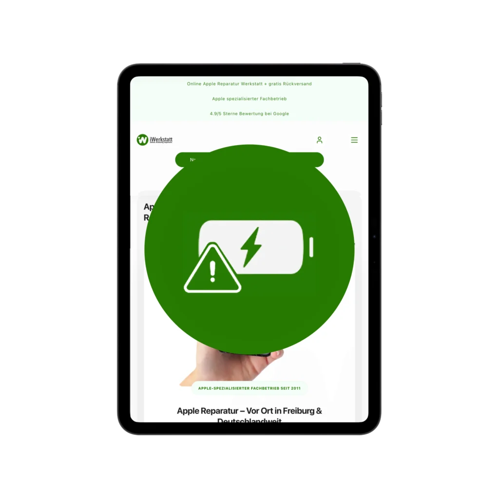 iPad Akku Reparatur für iPad Pro, Air und mini