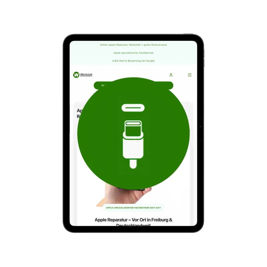 iPad Ladebuchse Reparatur für iPad Pro, Air und mini