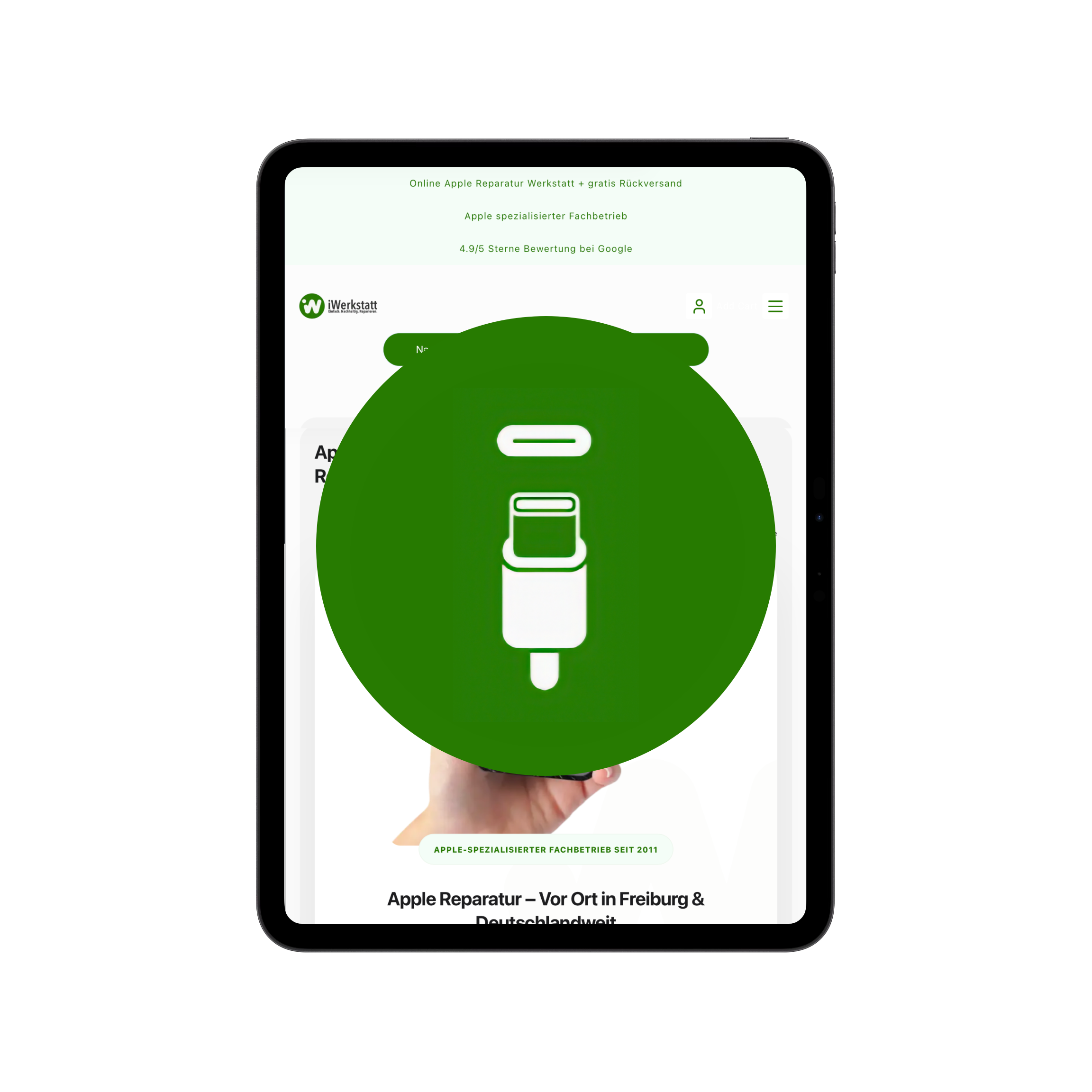 iPad Ladebuchse Reparatur für iPad Pro, Air und mini